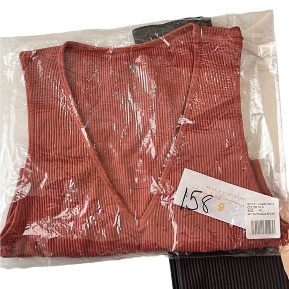 Spiritual Gangster ||. 🧘♀️ YOGA🧘♀️ plunge ribbed tank. - Picture 10 of 12